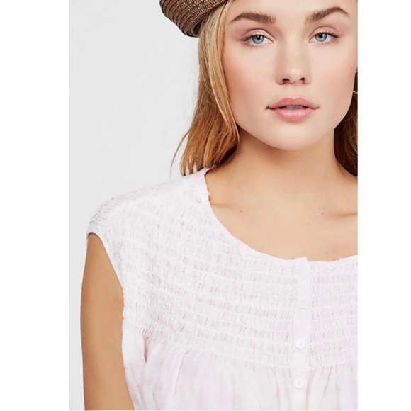 NEW FREE PEOPLE OMBRÉ SLEEVELESS BLOUSE - Picture 3 of 9